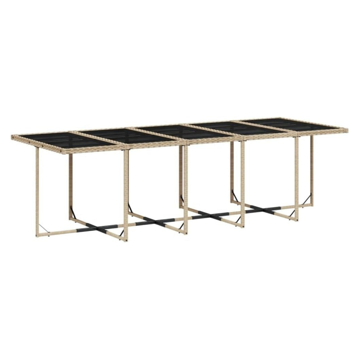 All Weather Wicker Patio Dinning Table Set