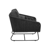 4 Piece Outdoor All-Weather Rope Sofa Set