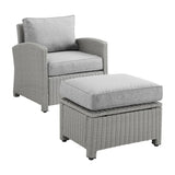 7 Piece Outdoor Wicker Conversation Furniture Set