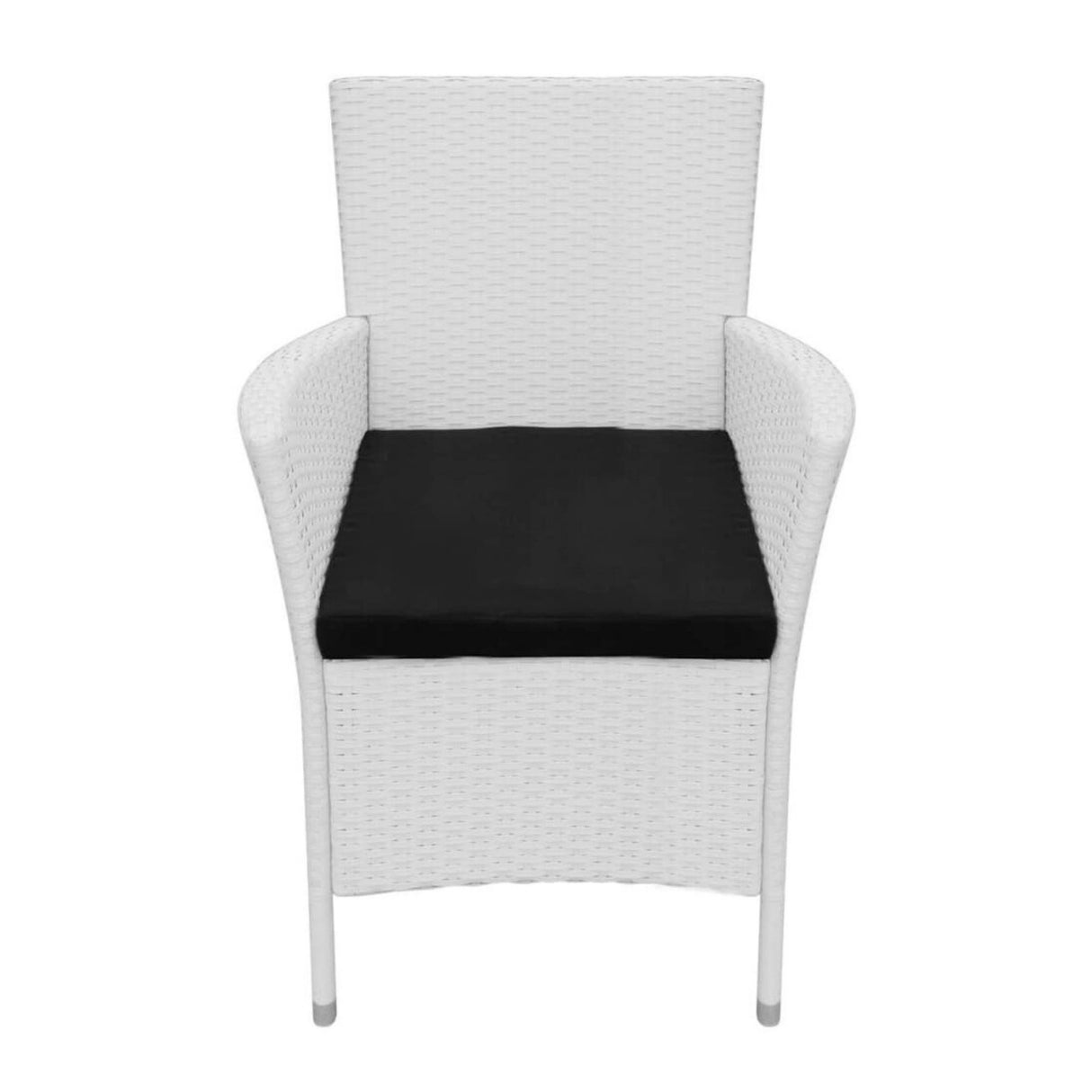 9-Piece Outdoor Rattan Wicker Dinning Table Set