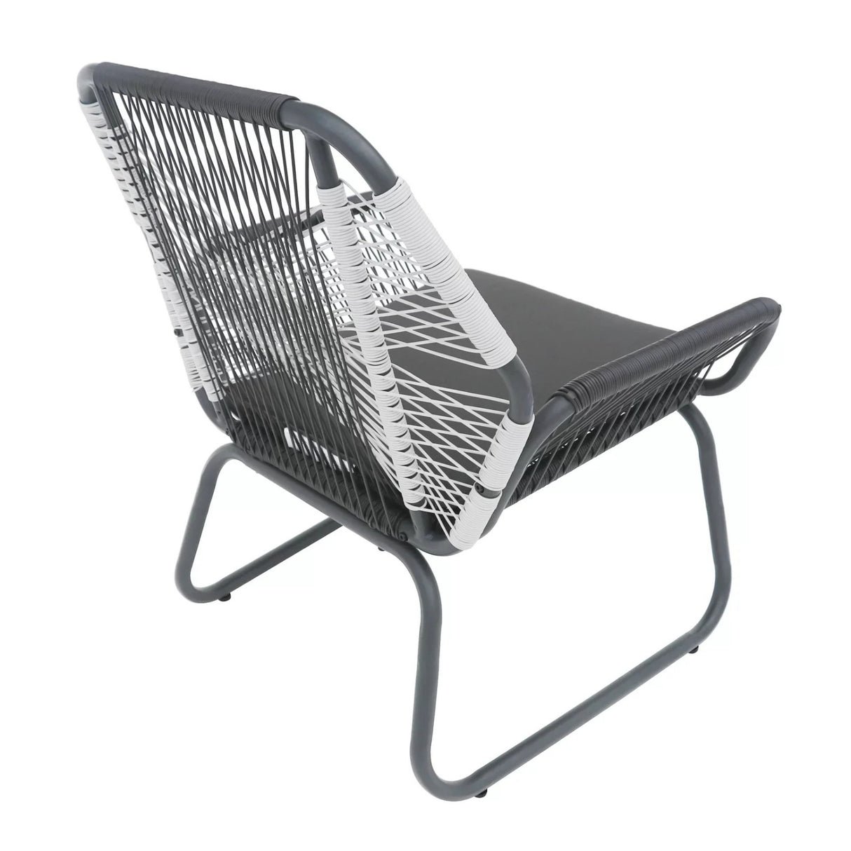 Outdoor Rope Double Tone 3-Piece Patio Set
