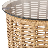 3 Piece Garden Outdoor Rope Patio Set