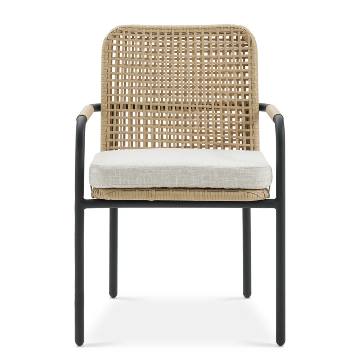 2-Piece Outdoor Rattan Wicker Patio Chairs