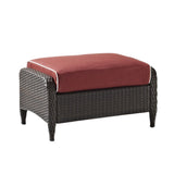 Outdoor 4 Piece Patio Wicker Furniture Set