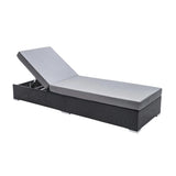 Outdoor 2-Piece Chaise Lounge Chair with Adjustable Settings and Cushions