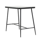 Premium Outdoor Rope 5-Piece Bar Set With a High-Top Table