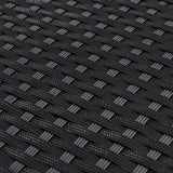 6-Piece All-Weather Wicker Patio Furniture Set (Black/Grey)