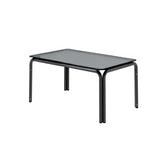 Outdoor Rope 5-Seater Sofa Set With Glass Top Table