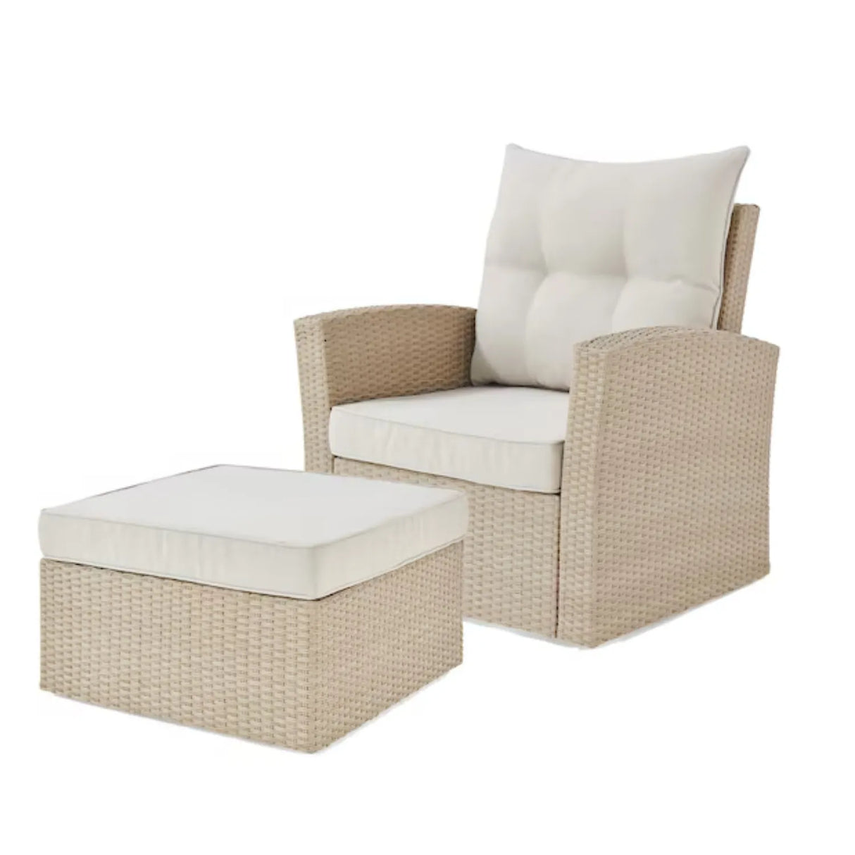 Outdoor Rattan Wicker 4-Piece Patio Sofa Set