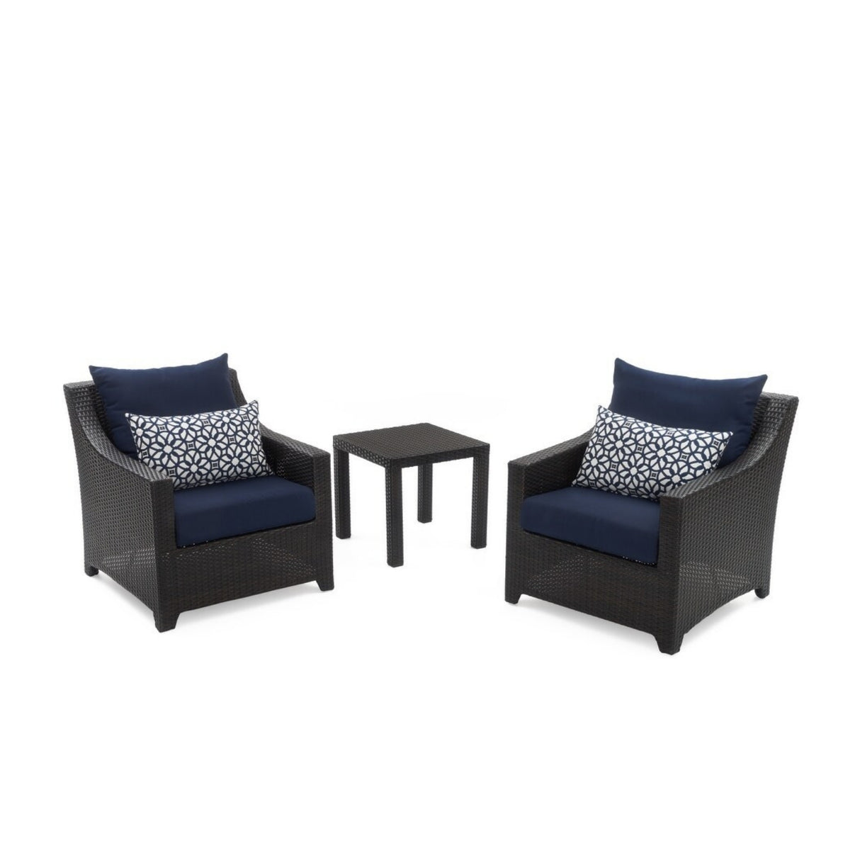 3-Piece Outdoor Rattan Wicker Patio Set