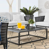 6-Piece Outdoor Rope Sofa Set (Grey & White)