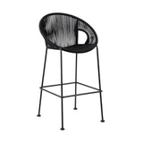 2-Piece Outdoor Rope Bar Chairs – Stylish Comfort Built to Last