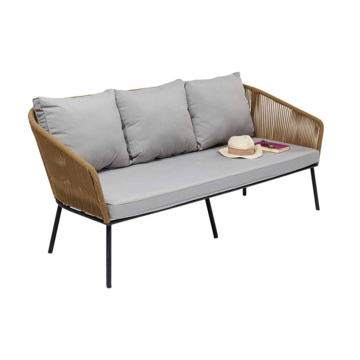 5-Seater Outdoor All-Weather Rope Sofa Set