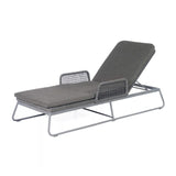 Outdoor Rope Lounge Chair With Side Table
