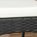 4-Piece Outdoor Rattan Wicker Patio Dining Chairs