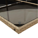 All Weather Wicker Patio Dinning Table Set