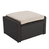 Outdoor Wicker 5-Piece Patio Sofa Set