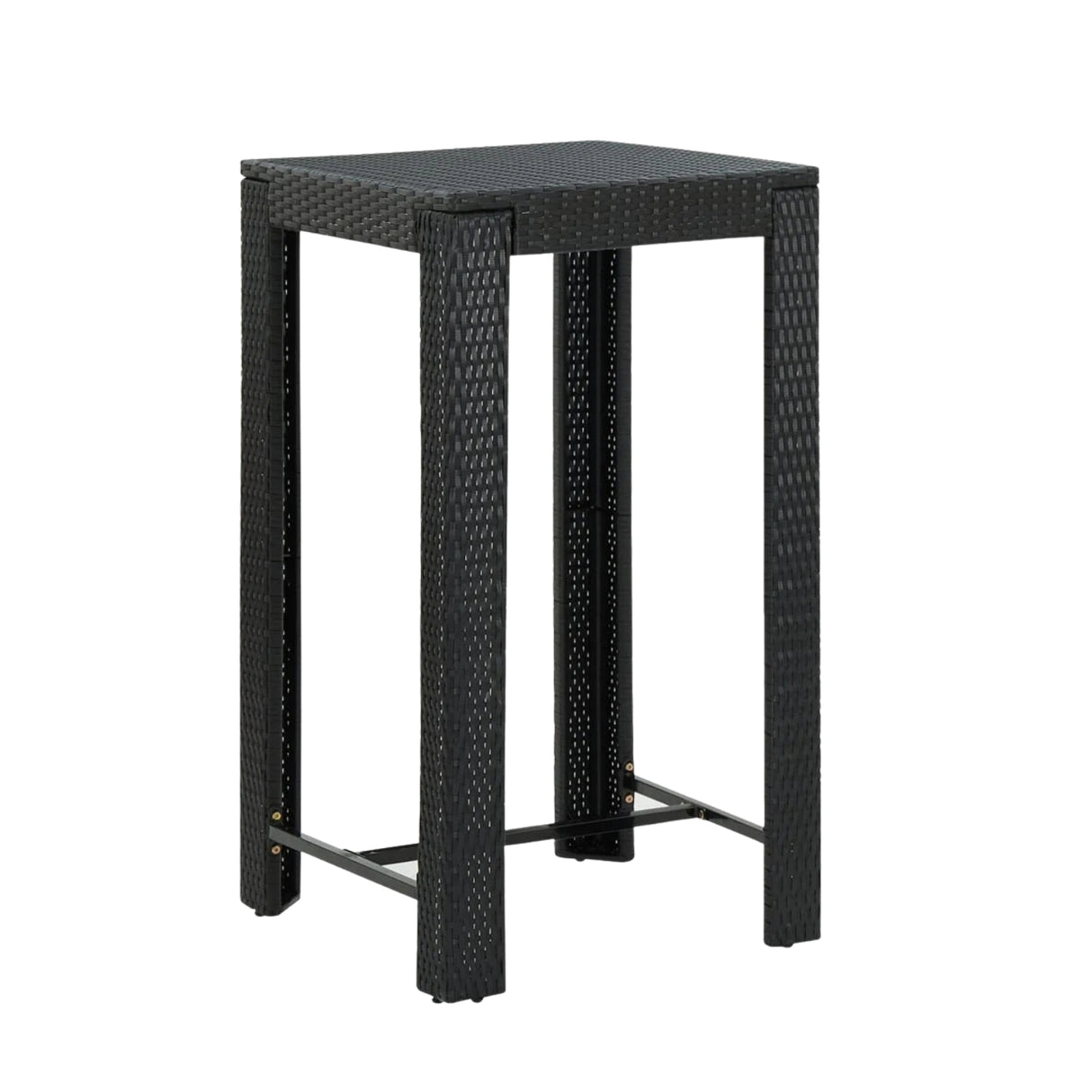 Outdoor Rattan Wicker High Top Bar Table