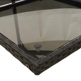 All Weather Wicker Patio Dinning Table Set