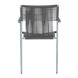 Outdoor Rope 3-Piece Patio Set (Grey)