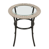 Outdoor Rattan Wicker 5 Piece Patio Sofa Set