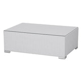 7-Piece L-Shaped Outdoor Sectional Sofa