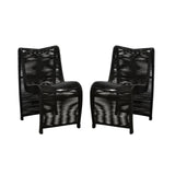 2-Piece Outdoor Rope Patio Chairs