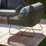 4 Piece Outdoor All-Weather Rope Sofa Set