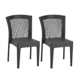 Outdoor Rattan Wicker Patio Dining Chairs