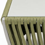 All-Weather Rope 5 Seater Sofa Set With Glass Top Table