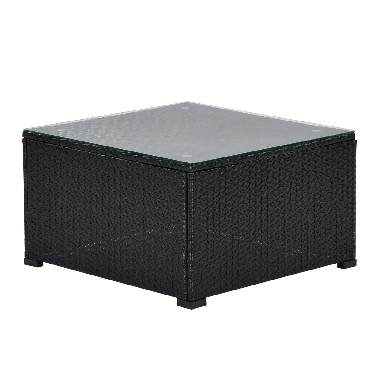 8 Pieces Sectional Wicker Furniture Set