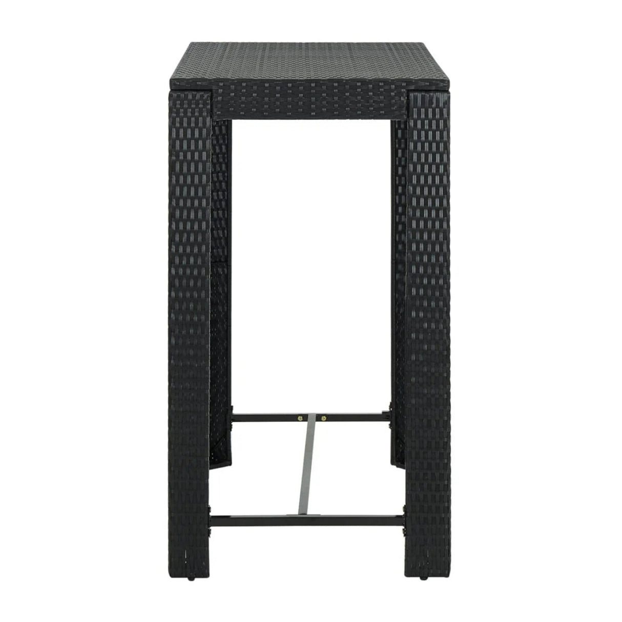 Outdoor Rattan Wicker High Top Bar Table