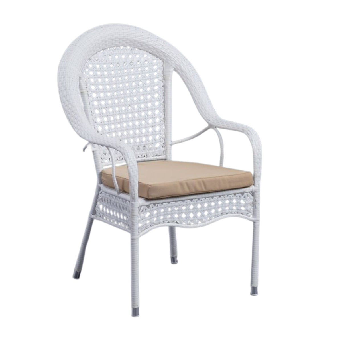 Outdoor All-Weather Resistant Rattan Wicker 7-Piece Dining Set