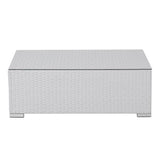 7-Piece L-Shaped Outdoor Sectional Sofa