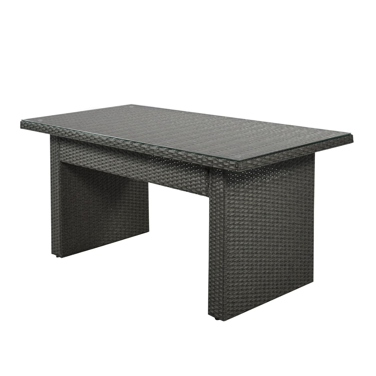 5-Piece Outdoor Patio Furniture Set with Dining Table and Chairs