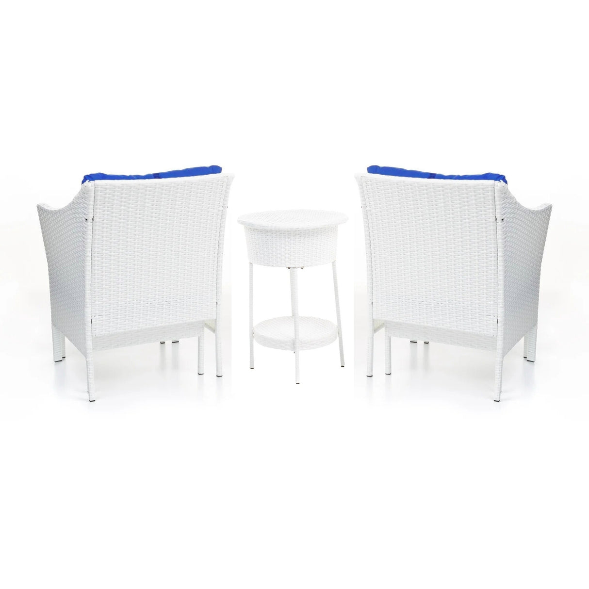 Outdoor Rattan Wicker 5 Piece Patio Sofa Set