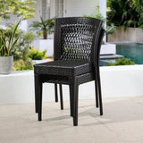 Outdoor Rattan Wicker Patio Dining Chairs