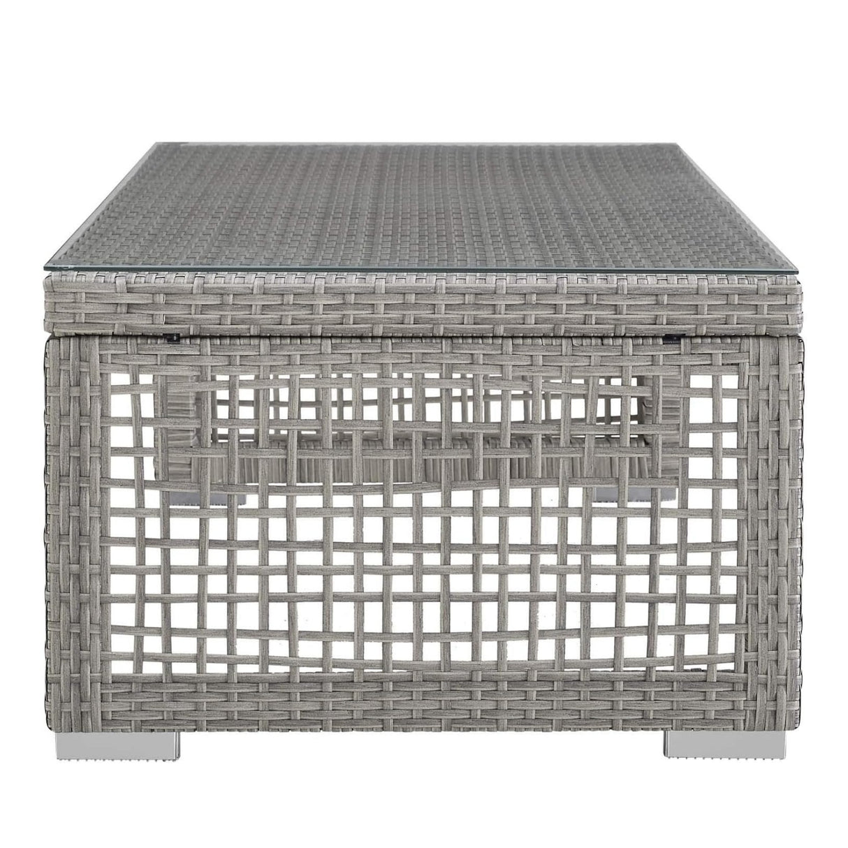 Outdoor Wicker Woven 6 Pieces Sectional Patio Furniture Set