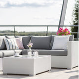 7-Piece L-Shaped Outdoor Sectional Sofa