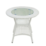 Outdoor Wicker 3-Piece Patio Set with Outdoor Umbrella