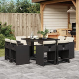 Outdoor Rattan Wicker Dinning Set 9-Piece