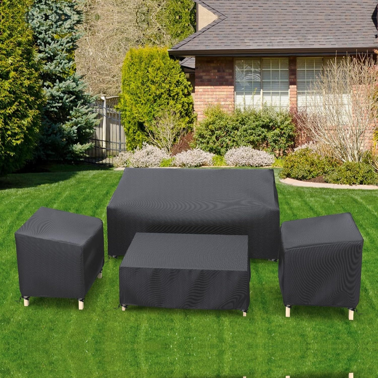Outdoor Five Seater Sofa Cover
