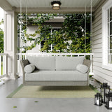 Outdoor Rattan Wicker Hanging Swing Chair with Cushion