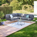 5-Seater L-Shape Outdoor Rope Sofa Set
