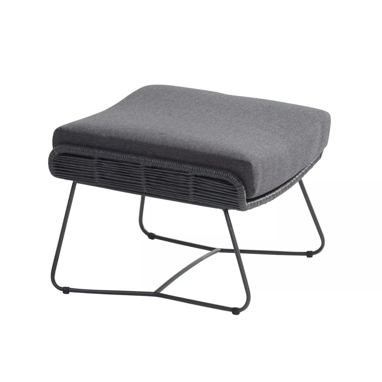 Outdoor All-Weather Rope Footstool