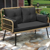 Outdoor Rope Loveseat Sofa