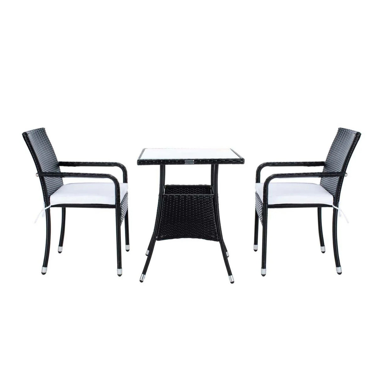 3-Piece Outdoor Rattan Wicker Patio Set