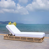 Outdoor All-Weather Rope Lounger with Cushions