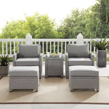 5 Pieces Patio Furniture Set