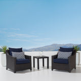 3-Piece Outdoor Rattan Wicker Patio Set